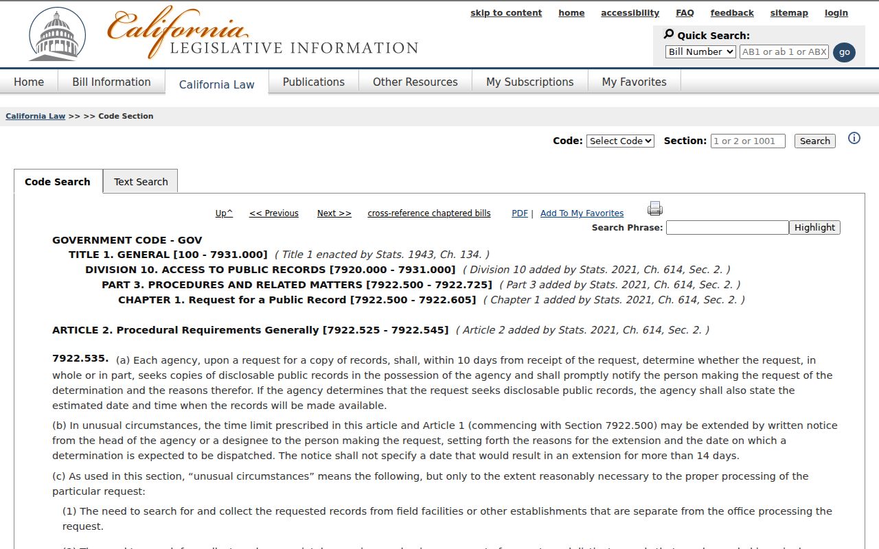 California deadline for Lincoln public records requests